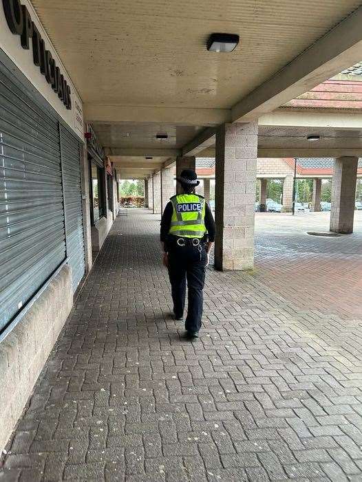 Police have stepped up patrols in Westhill following a rise in anti-social incidents.
