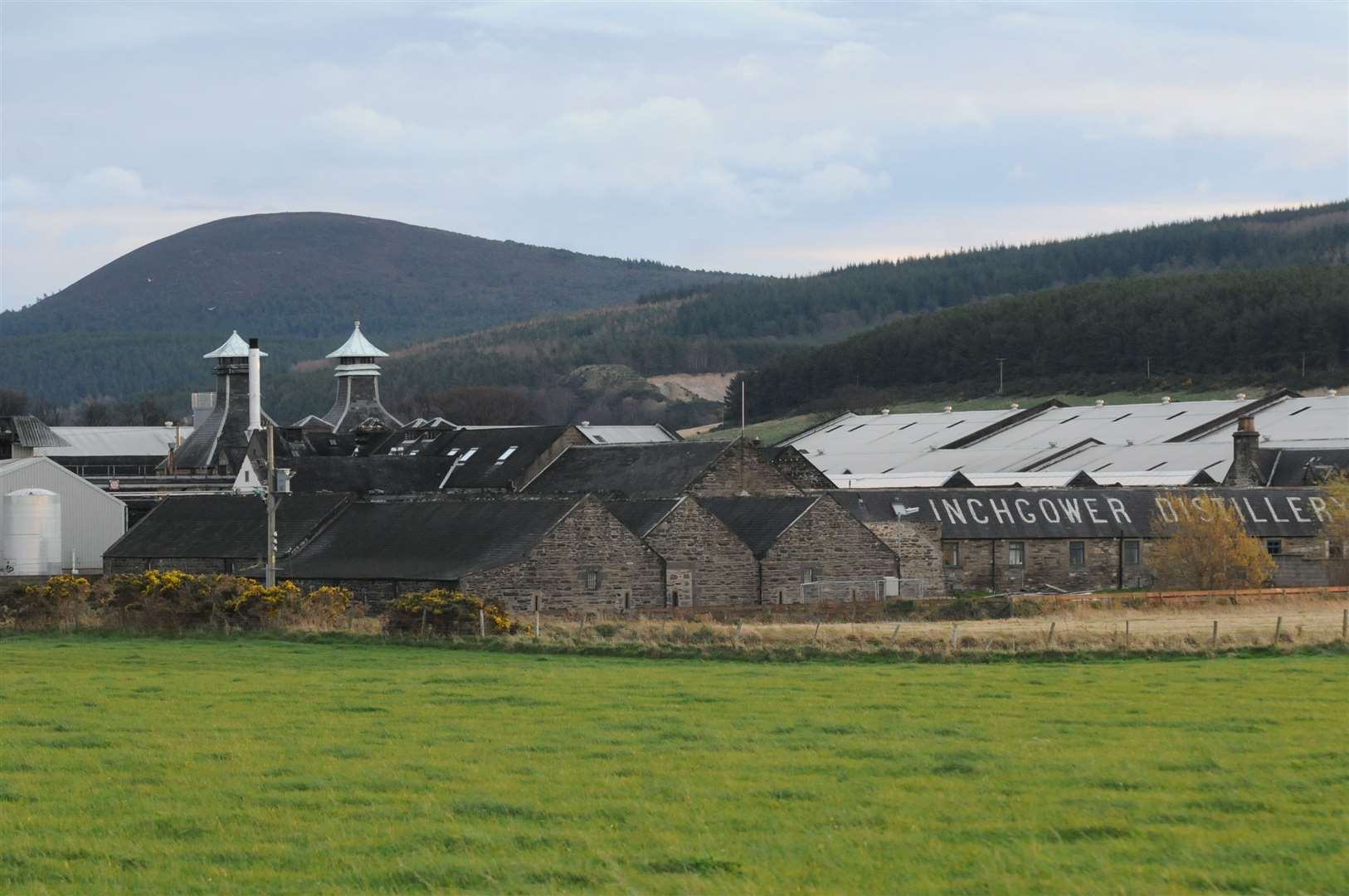Inchgower Distillery on the outskirts of Buckie