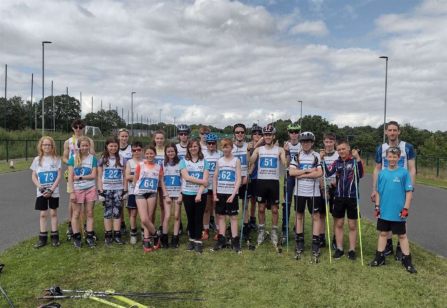 A healthy Scottish contingent of 19 Huntly and 5 Fife racers in Leeds at the weekend for the British Roller Ski Championships.