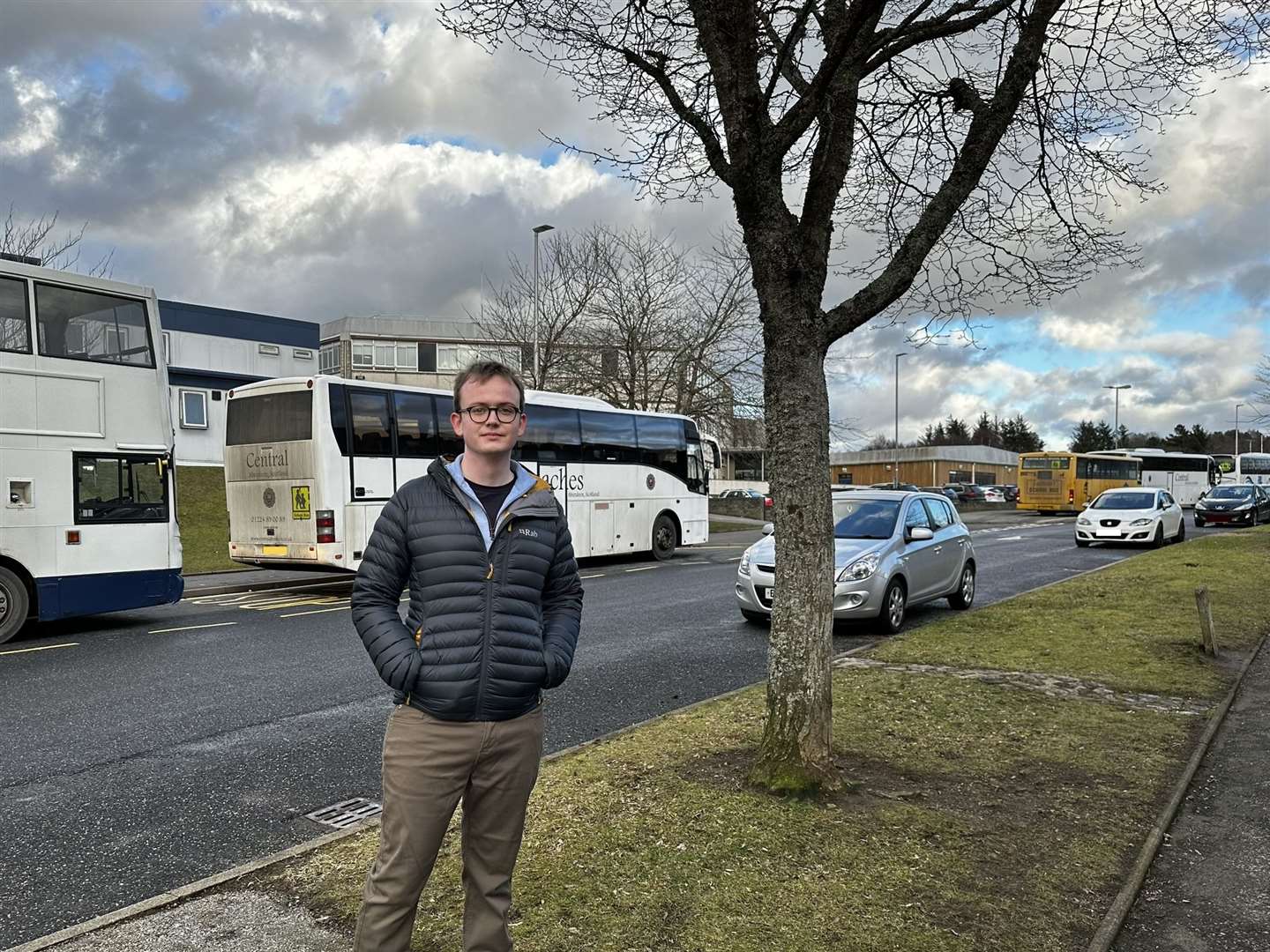 Councillor Sam Payne has welcomed the upgrade of bus parking.
