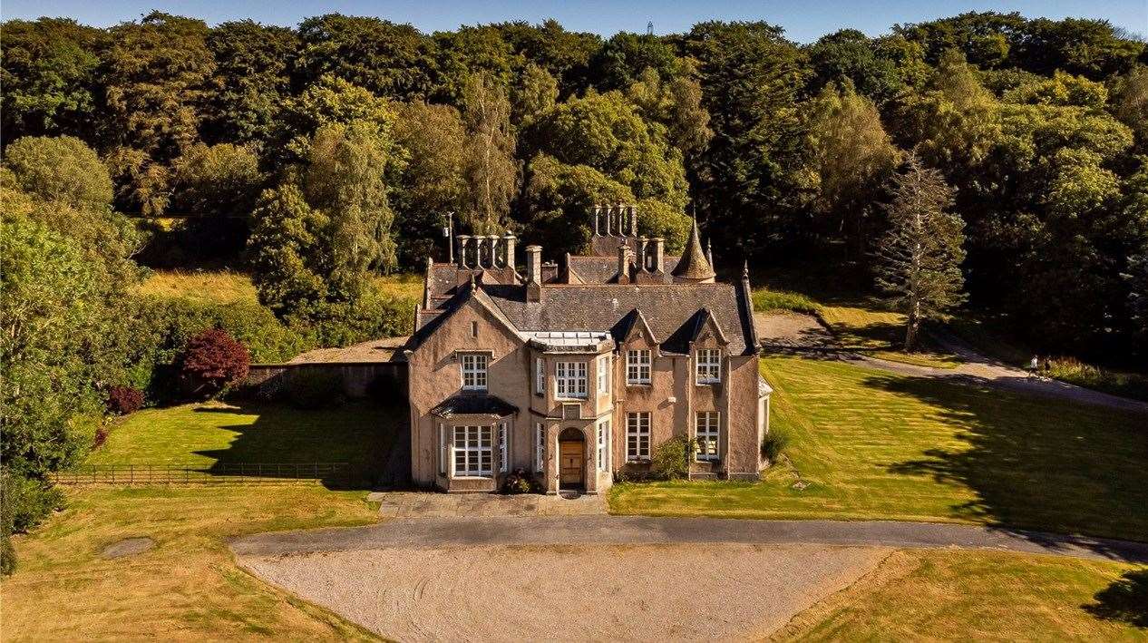 Easter Skene House and Cottage are on the market for offers over £1.3 million