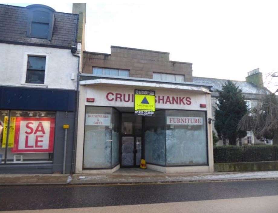 Plans have been submitted to convert the former Cruickshanks store into 13 flats and retain part of the retail space.
