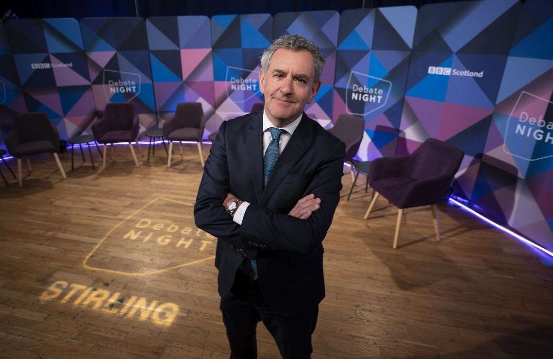 BBC Debate Night host Stephen Jardine.