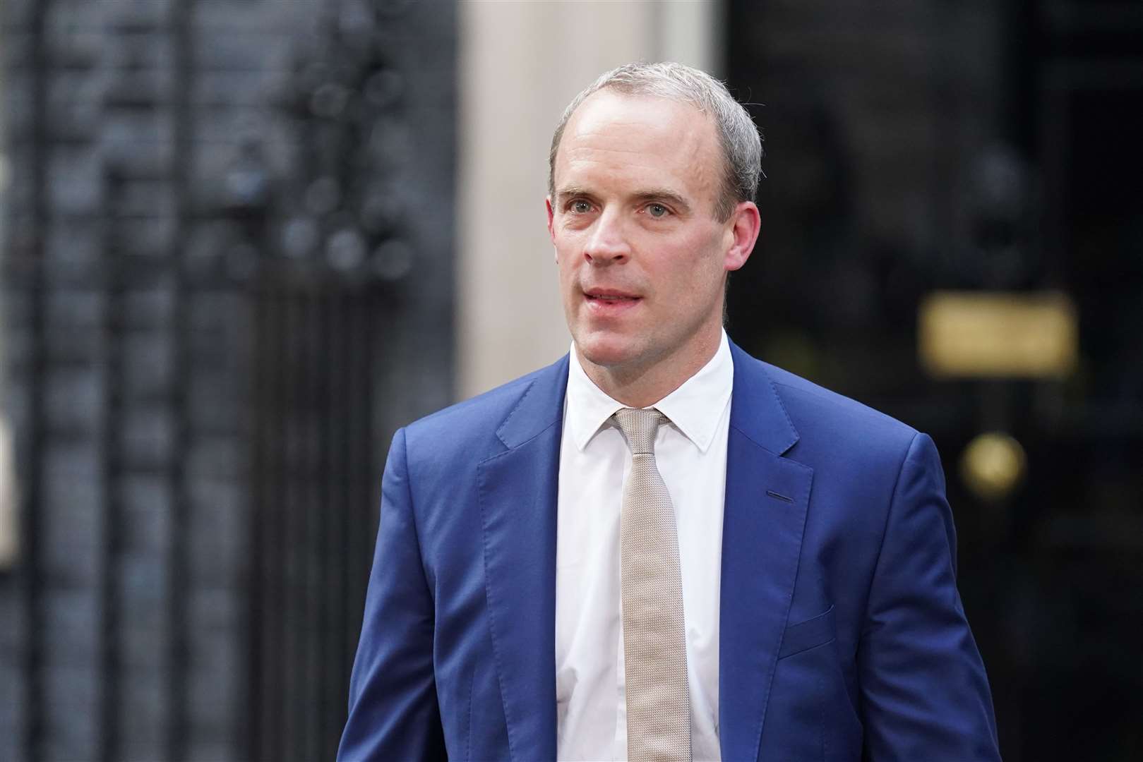 Dominic Raab leaves behind his hopes of presiding over sweeping reforms to the parole system (James Manning/PA)