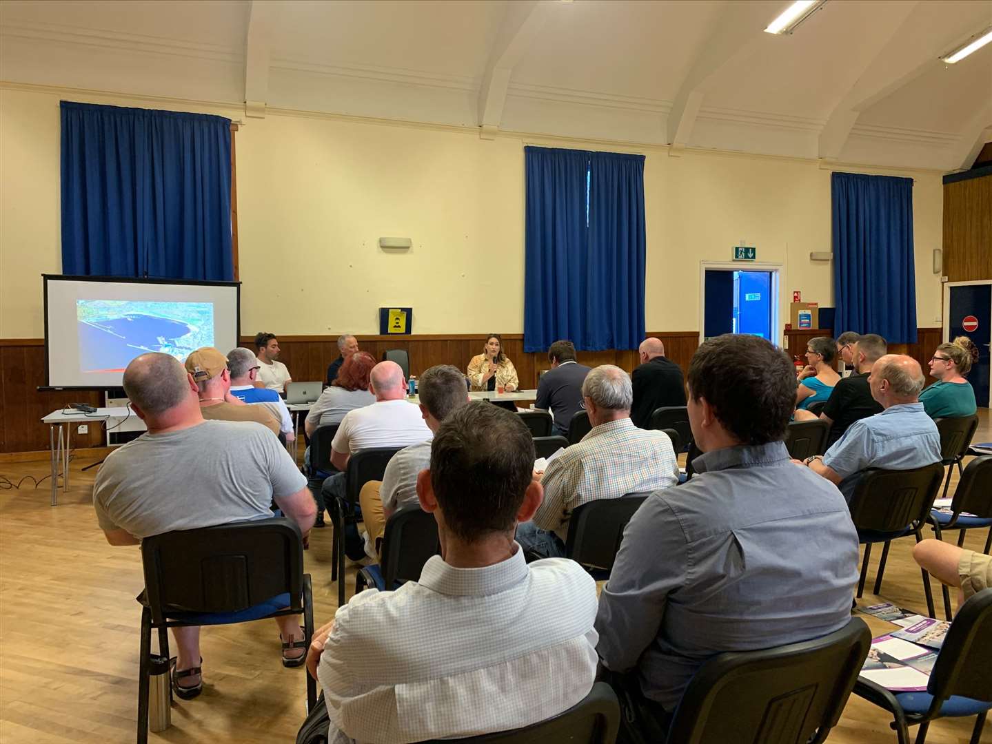 The public meeting in Peterhead showed widespread support for a Buchan Railway.