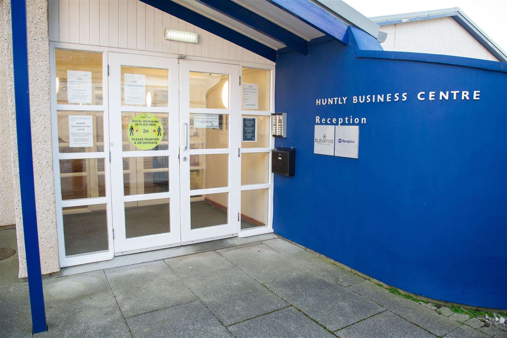 Huntly Business Centre on Gordon Street, Huntly where E3 programmes are being delivered for free. Picture: Daniel Forsyth.