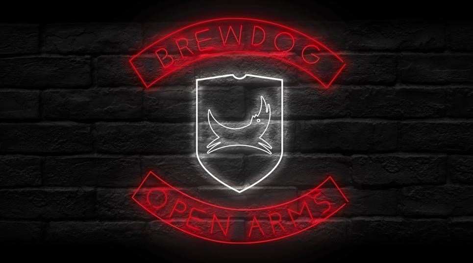 BrewDog Open Arms. Picture courtesy of BrewDog