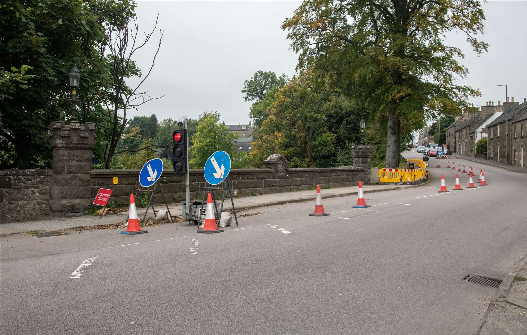 Work to end months of misery at Keith’s Union Bridge is due to start this Sunday. Picture: Daniel Forsyth