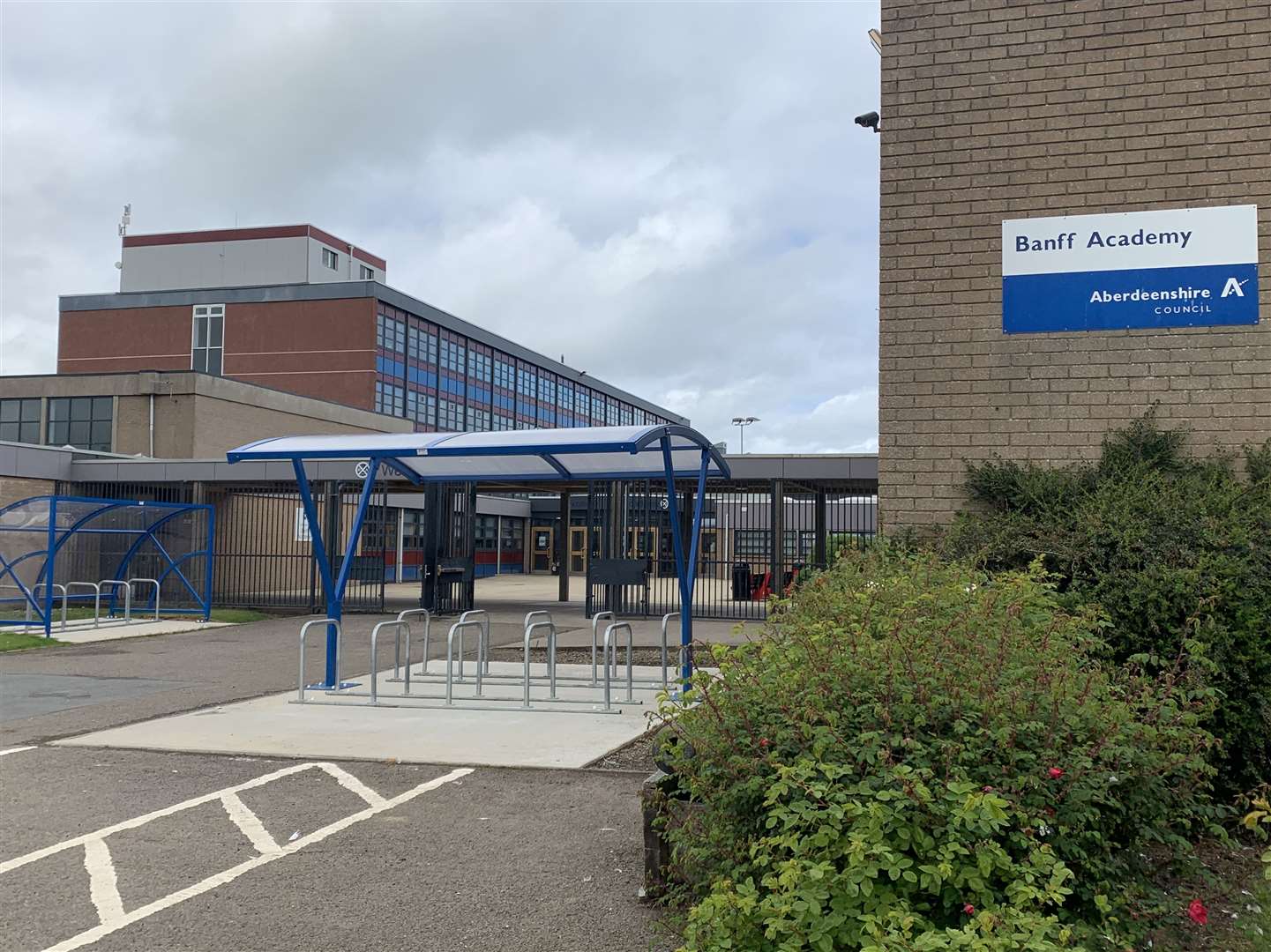 Rumours posted online saying Banff Academy had pupils identifying as cats requesting litter trays in the school's toilets have been described as false by Aberdeenshire Council.