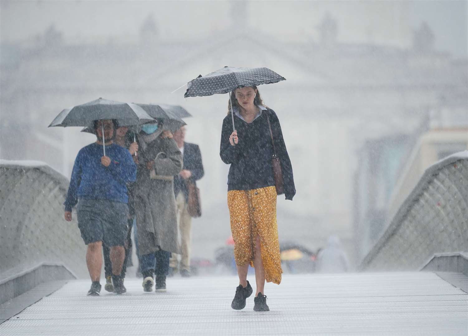 This year had one of the wettest Julys on record (Yui Mok/PA)