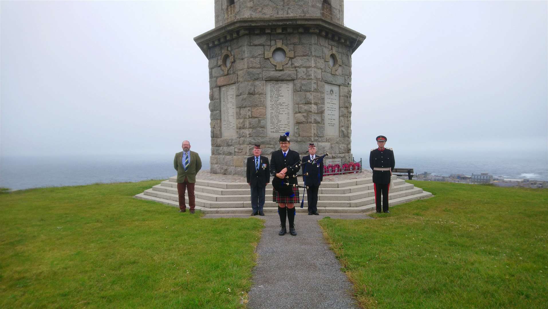 A commemorative ceremony was held at Macduff war memorial to mark the 80th anniversary of the battle.