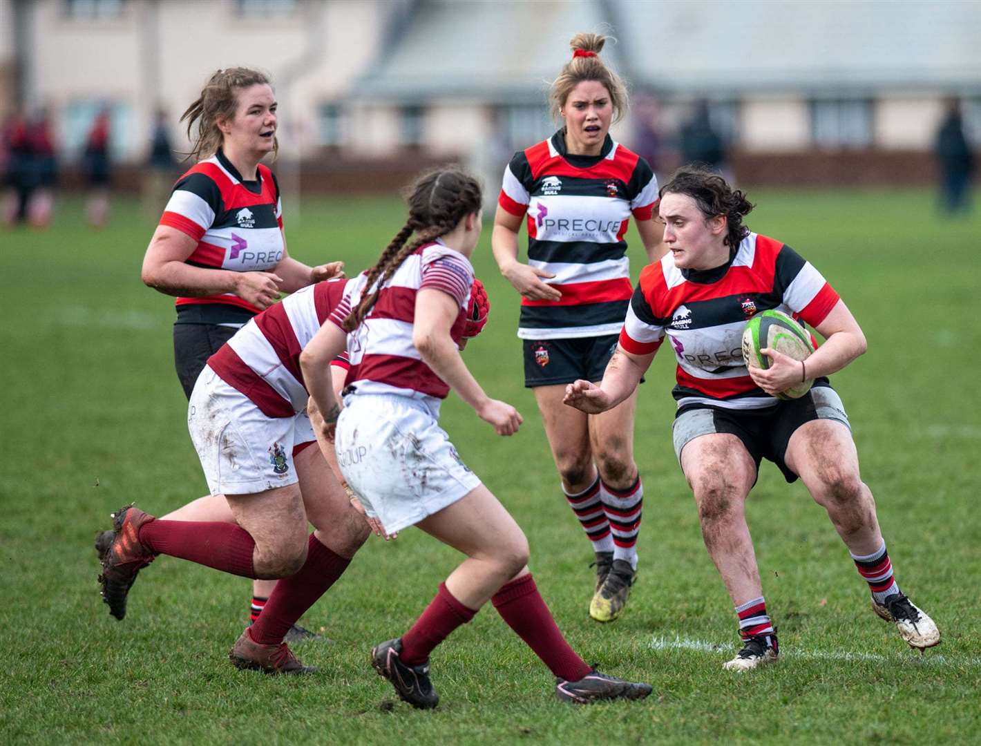 Watosnians v Stirling County in the Women's Premiership. Picture: Bryan Robertson
