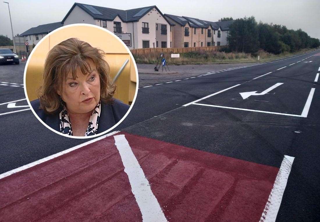 Transport Secretary Fiona Hyslop has been pushed to meet with local campaigners for improvements to the junction between the A96 and A920.