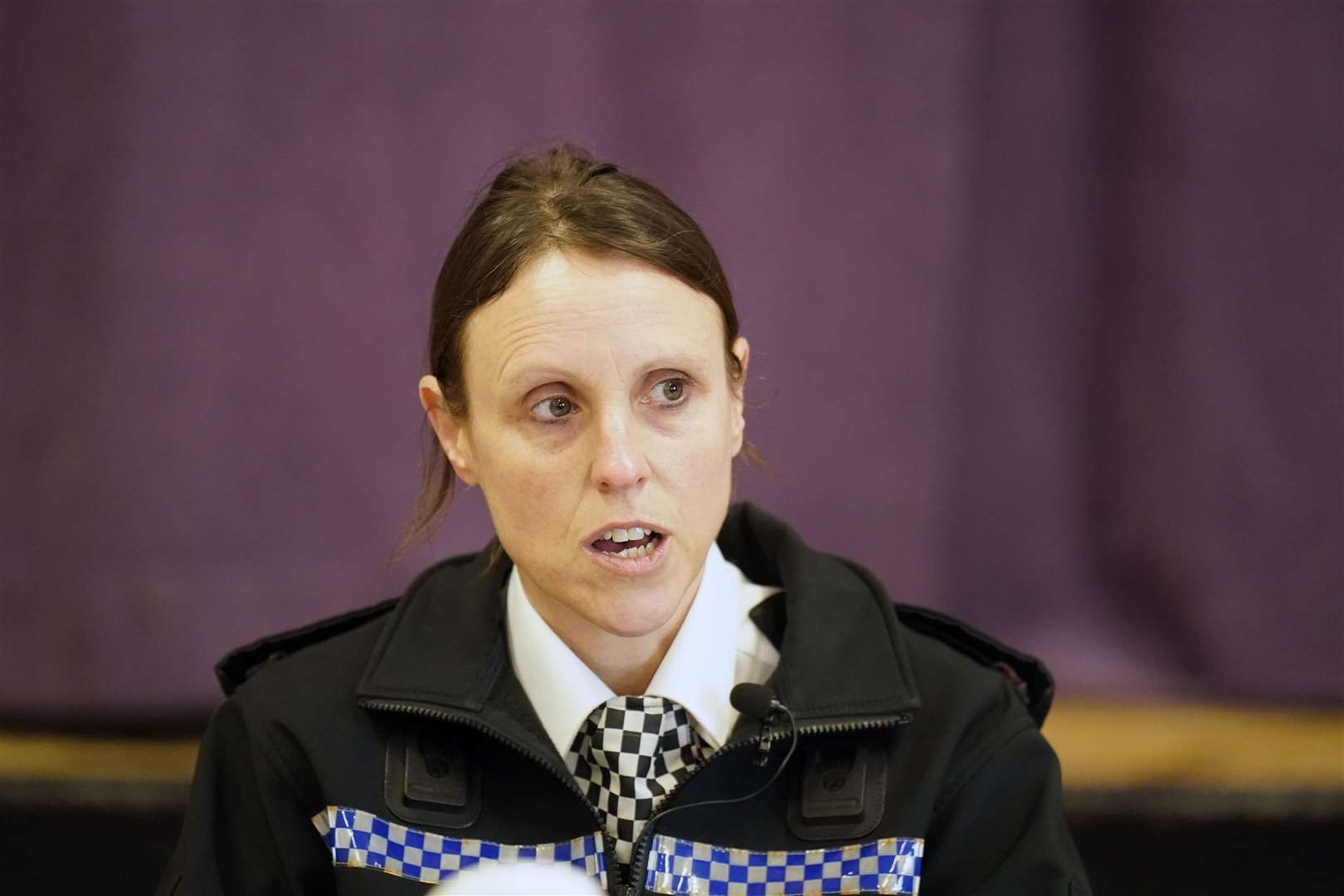 Lancashire Police Superintendent Sally Riley (Danny Lawson/PA)