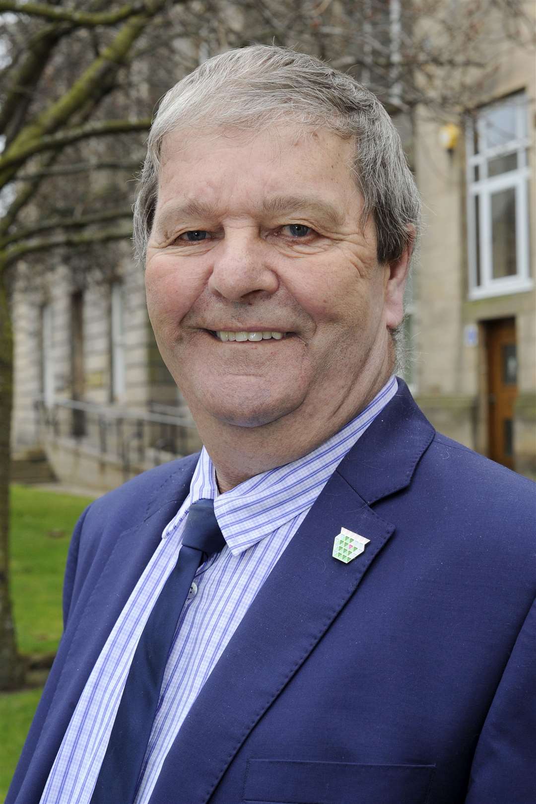 Councillor Gordon Cowie. Daniel Forsyth