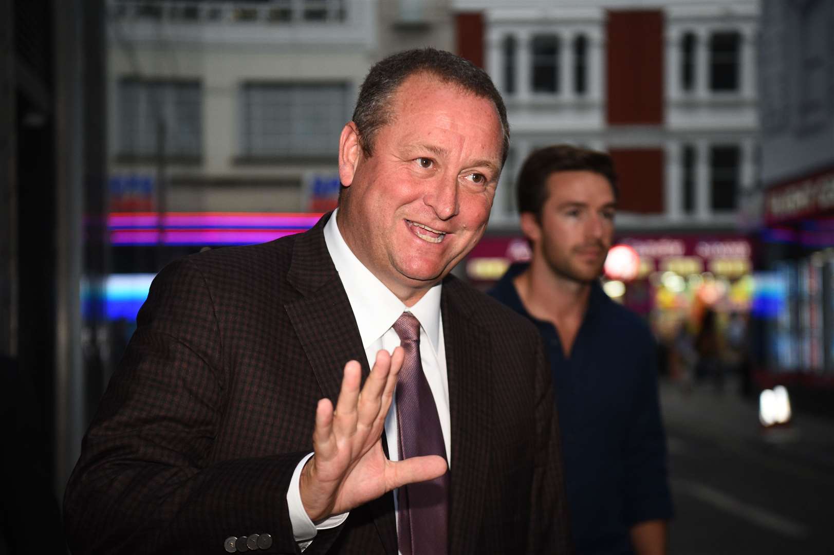 Chief executive and owner Mike Ashley (Kirsty O’Connor/PA)