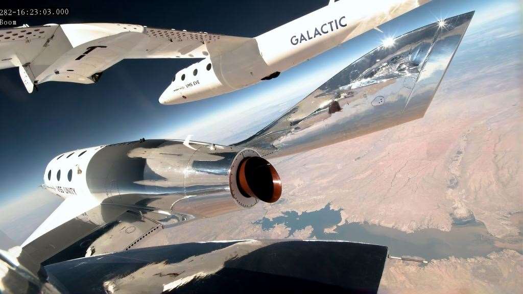 Virgin Galactic launches on Thursday afternoon.