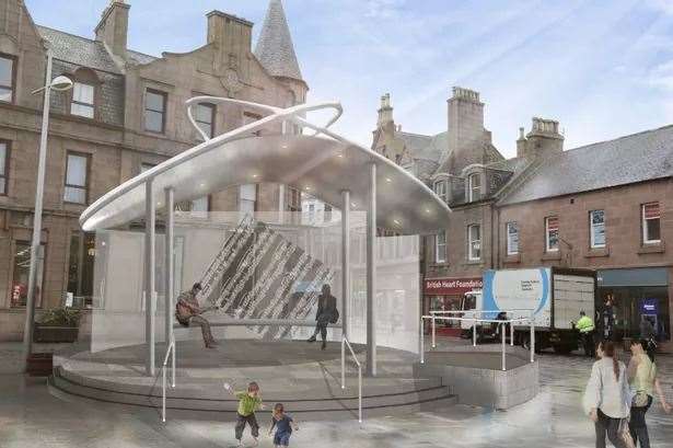 There have been significant delays to the Drummers Corner redevelopment in Peterhead. Picture: Aberdeenshire Council