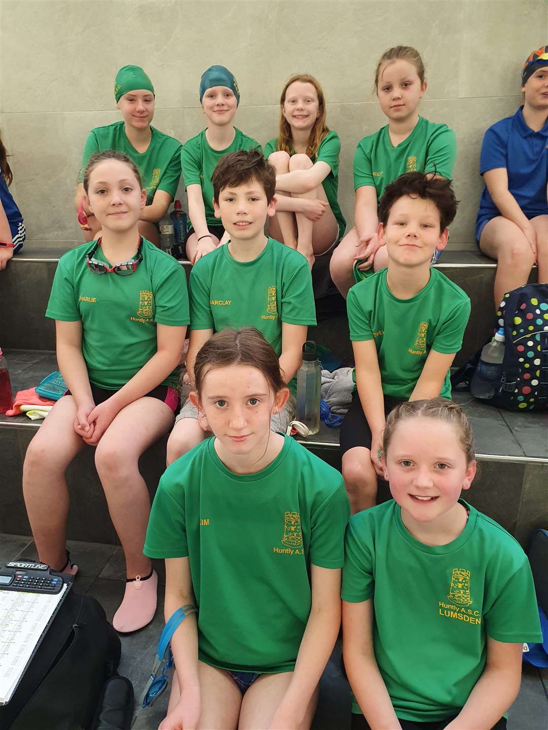 Huntly swimmers did well in Aberdeen