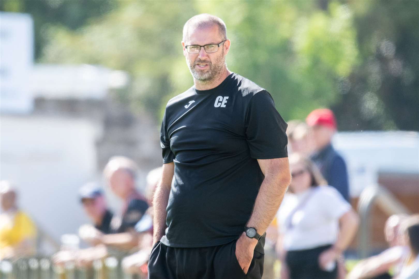 Keith manager Craig Ewen...Picture: Daniel Forsyth..