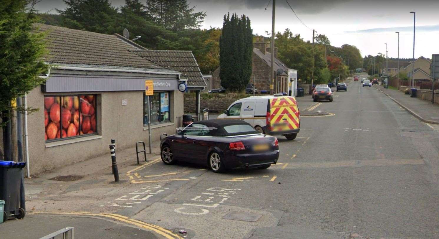 Diagonal parking in the loading bay causes issues for customers leaving the car park...Picture: Google Maps