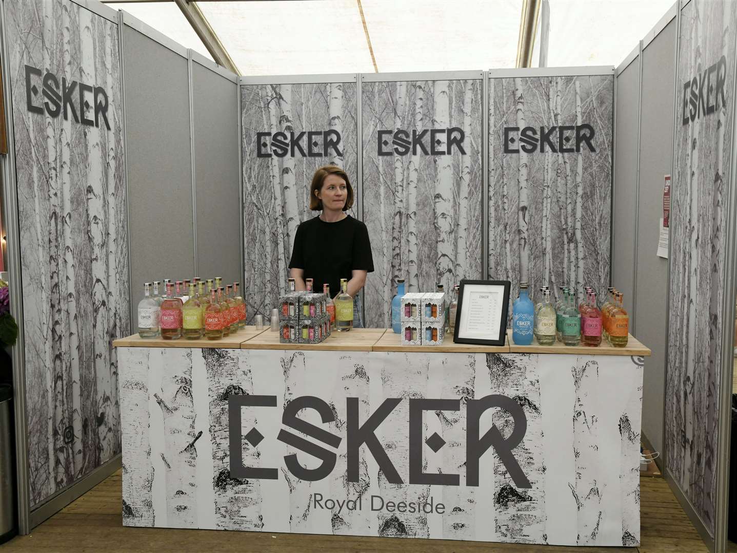 Eskers's display at the Food and Drink Pavillion. ..Turriff Show 2022...Picture: Beth Taylor.