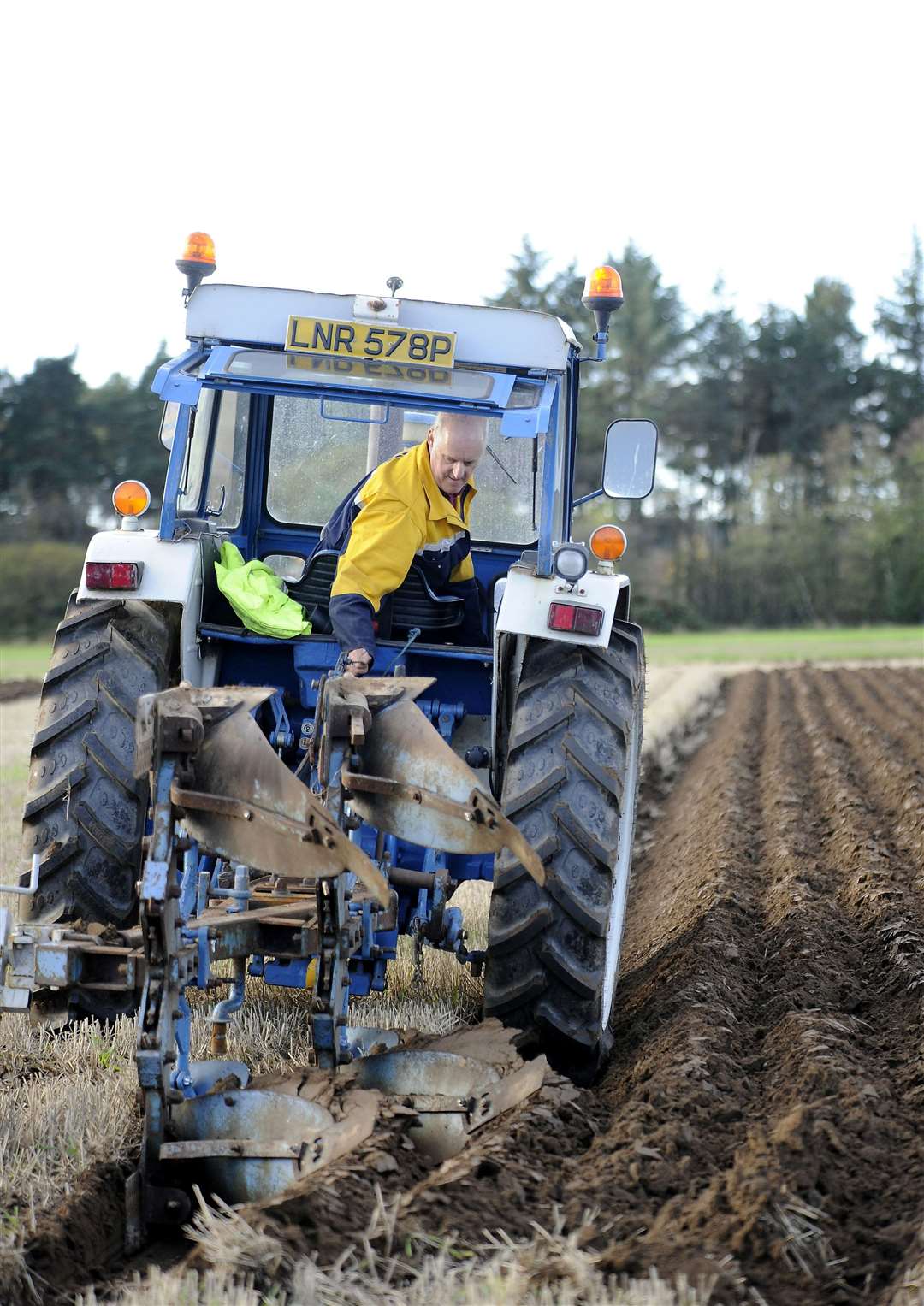Colin Forbes from Elgin...Ploughing match at Byres Farm, Bogmoor...Picture: Becky Saunderson..