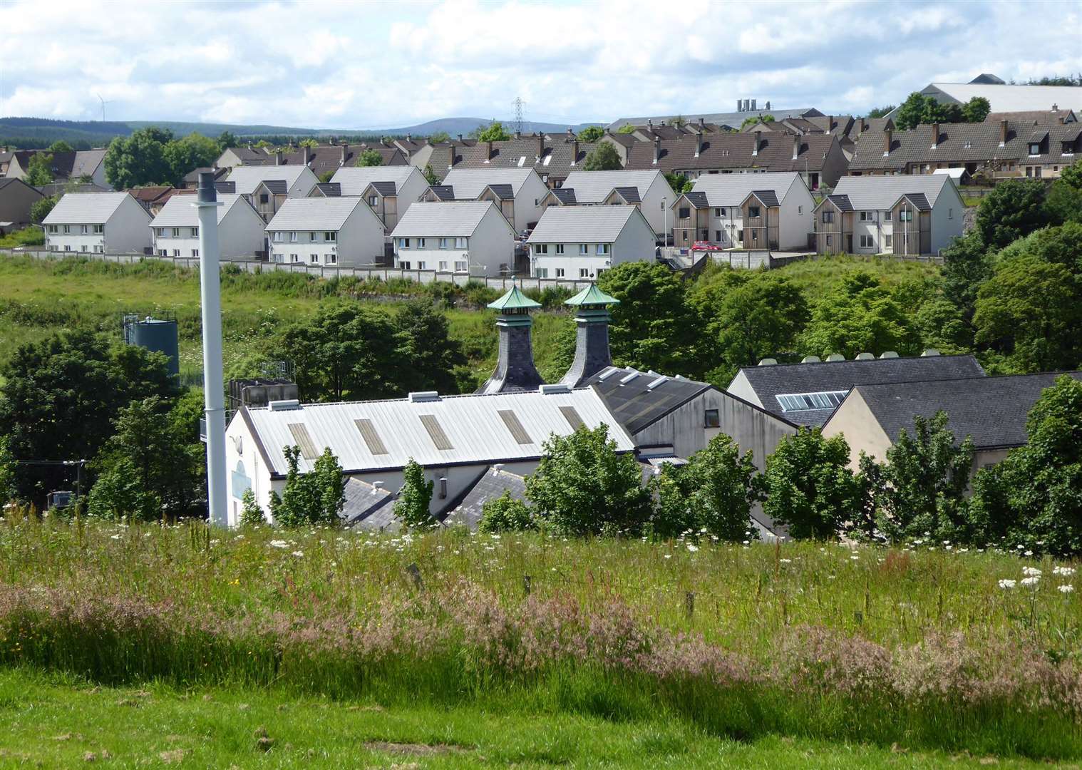 New Moray Council homes built in Keith.