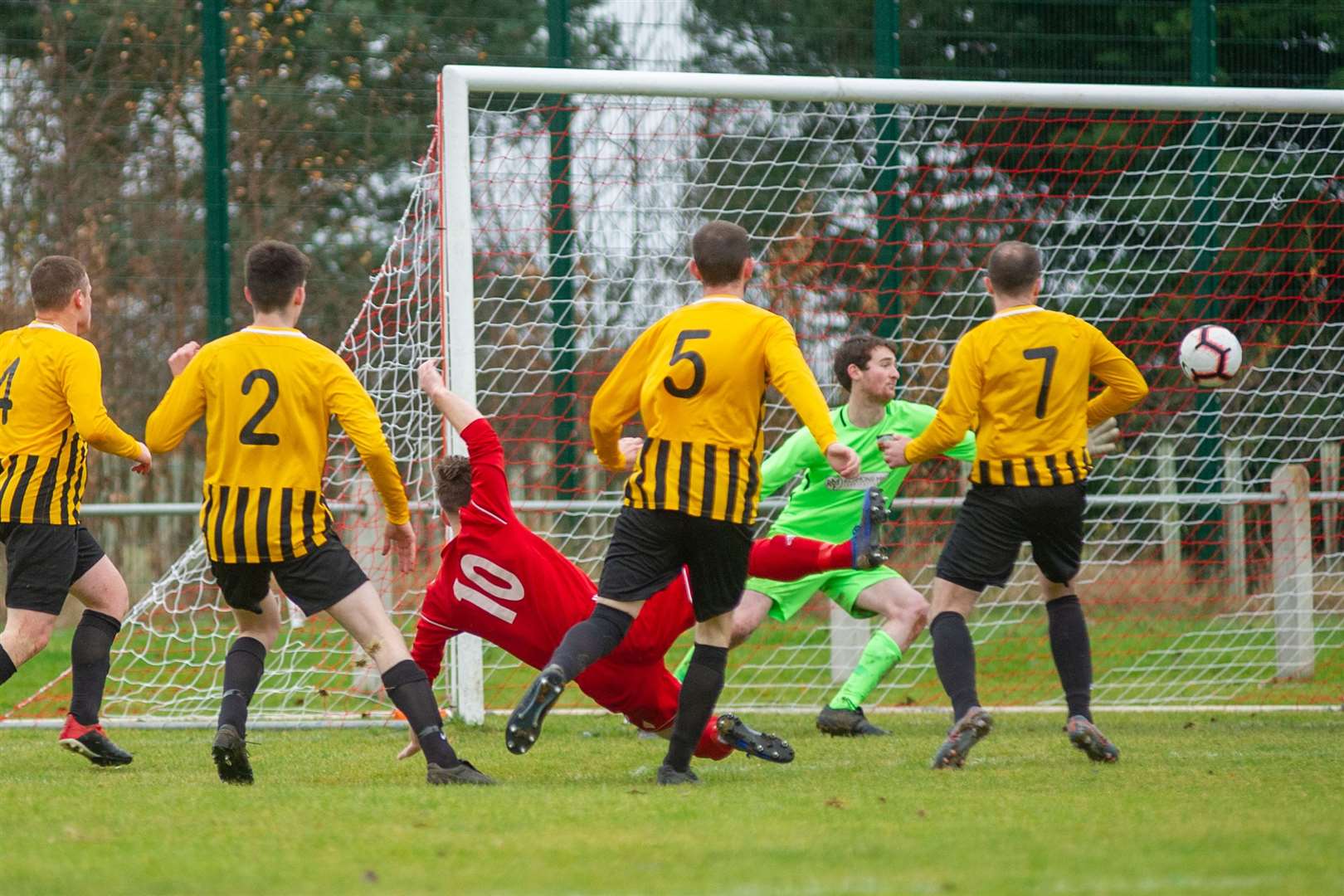 Islavale and Forres Thistle started this season, but won't play in January as the junior campaign has been suspended. Picture: Daniel Forsyth..