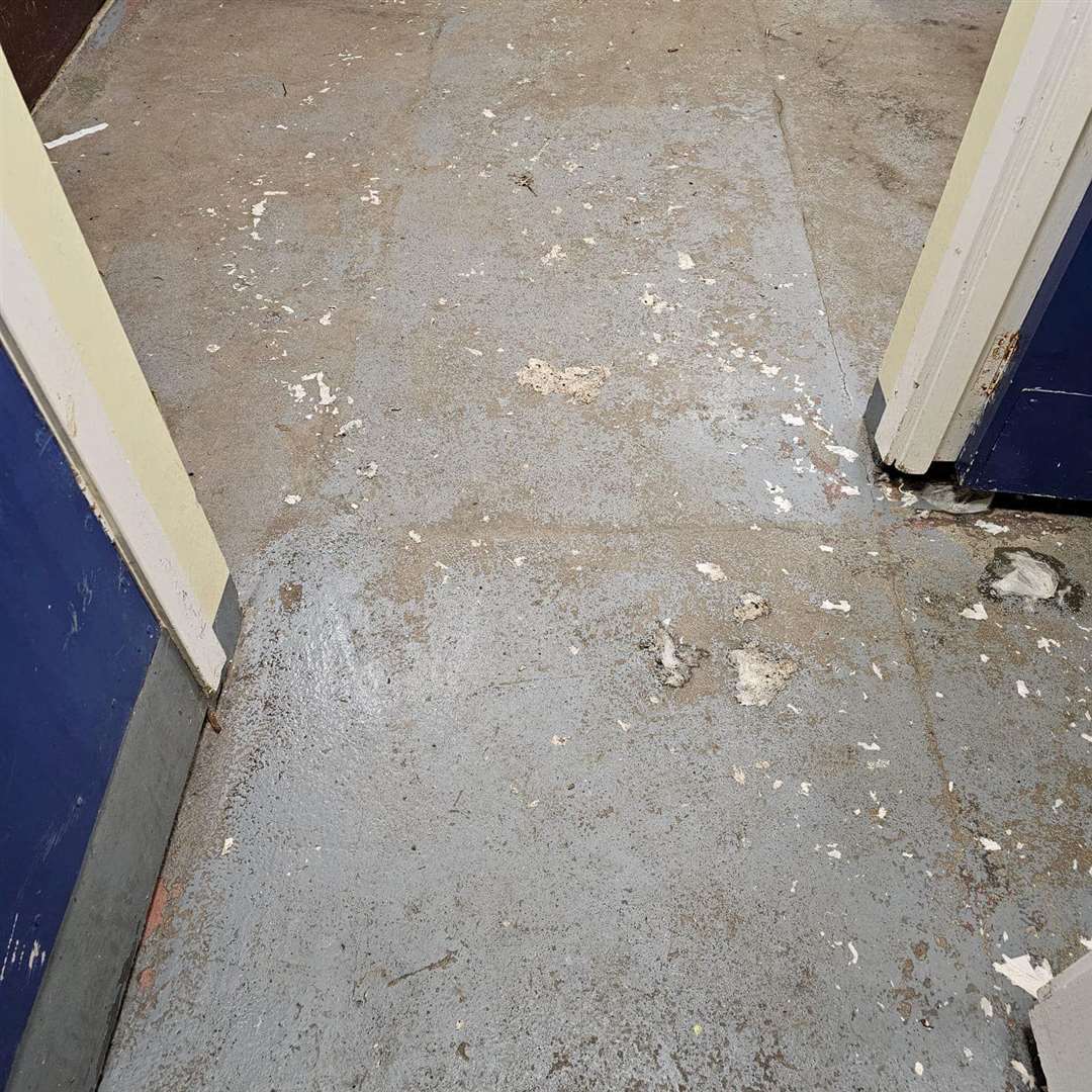 The toilets at The Haughs in Turriff were damaged by vandals.