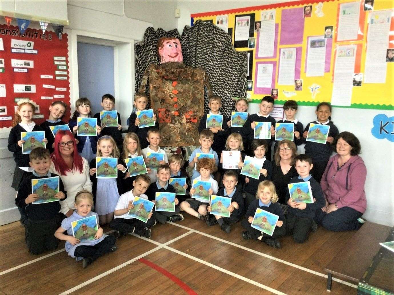 Monymusk Primary School pupils are in the finals of this year's awards.