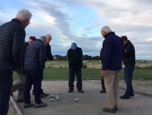 The Rotary petanque final will be contested tomorrow.