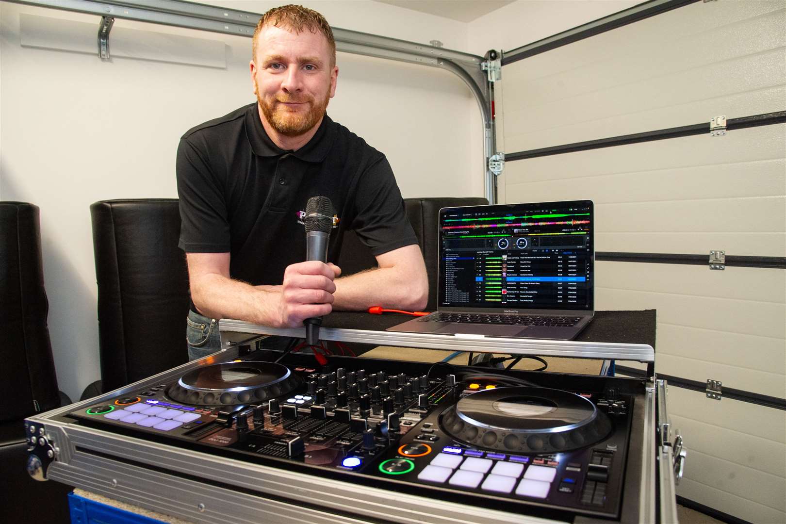 Buckie disc jockey Paul Tough has been shortlisted for a national award recognising wedding DJs. Picture: Daniel Forsyth