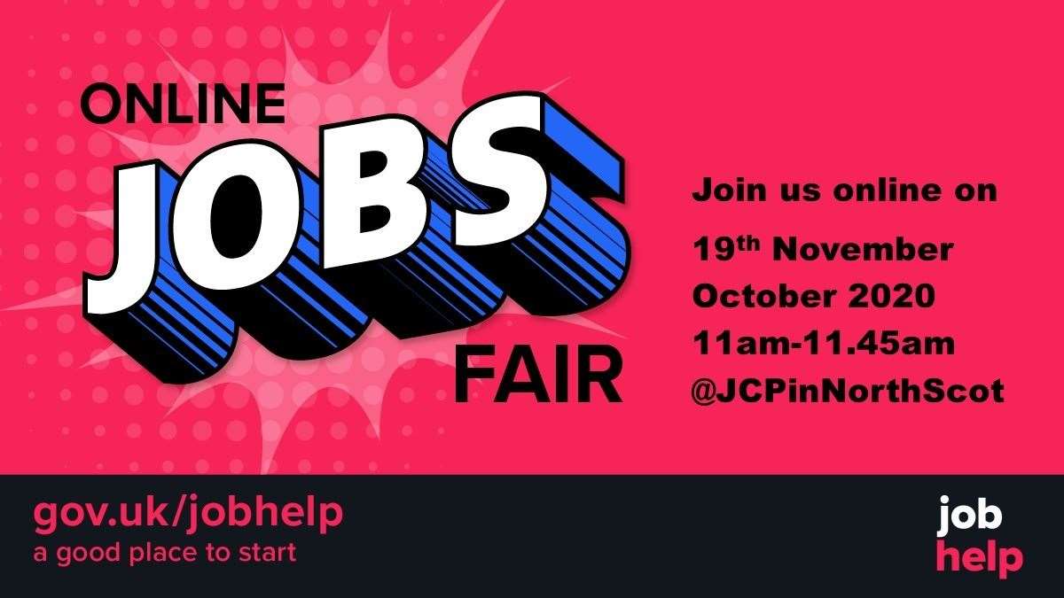 The latest virtual Jobsfair will take place this week.
